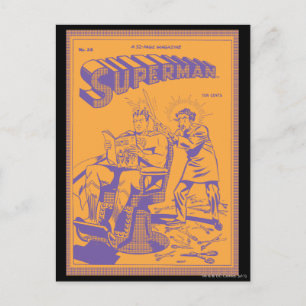 Cartão Postal Superman corta o cabelo