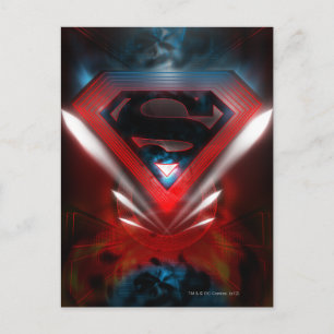 Cartão Postal Superman Estilizado   Logotipo Futuro