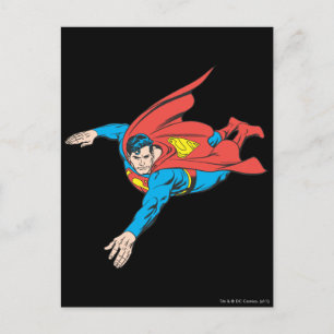 Cartão Postal Superman mergulha à esquerda
