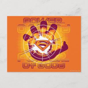 Cartão Postal Superman Power of Good