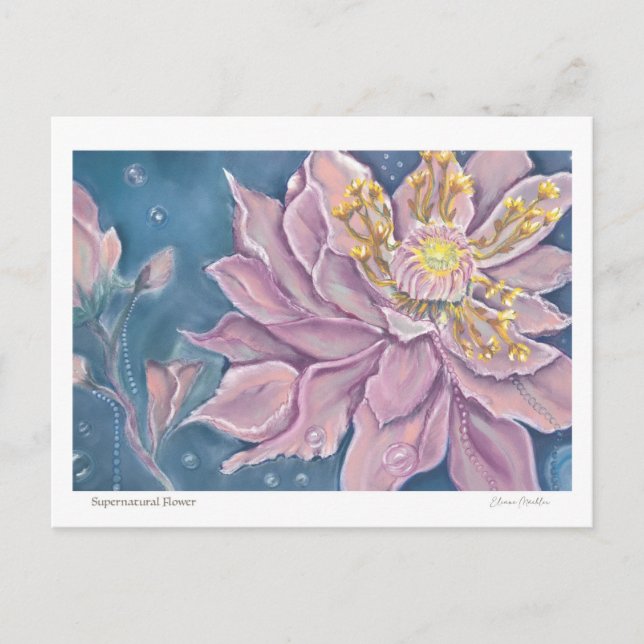 Cartão Postal Supernatural Flower (Frente)