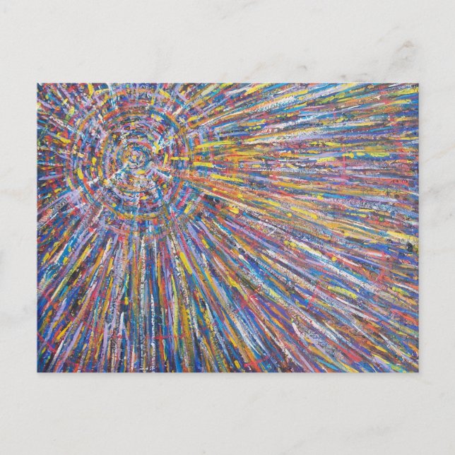 Cartão Postal "Supernova" por Thurman Hubbard (Frente)