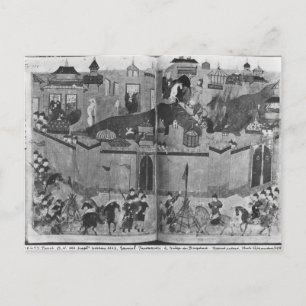 Cartão Postal Supl PersanMongols sob a liderança