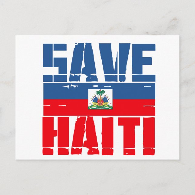 CARTÃO POSTAL SUPORTE HAITI (Frente)