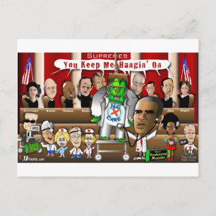 Cartão Postal Supremes vs. ObamaCare 3