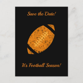 Cartão Postal Suprimentos de Futebol para Festa de Cauda Preta D