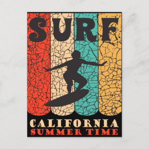 Cartão Postal Surf California
