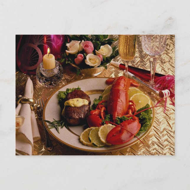 Cartão Postal Surf e turfa (Frente)