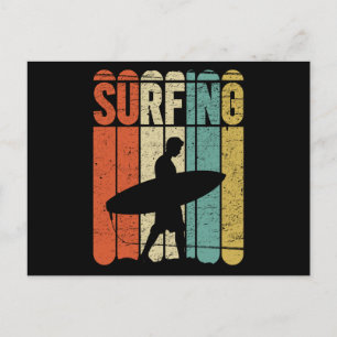 Cartão Postal Surf Vintage