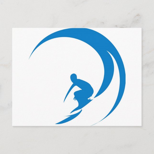 Cartão Postal Surfer (Frente)