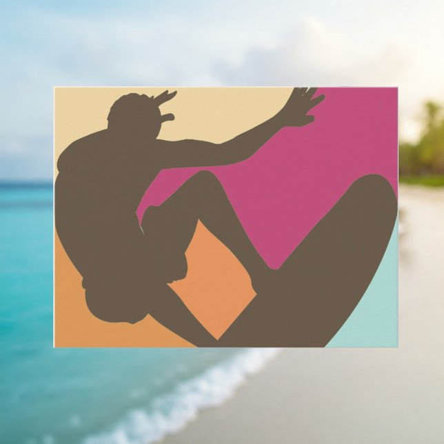 Cartão postal Surfer Dude (Criador carregado)