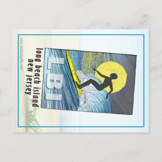 Cartão Postal Surfista...