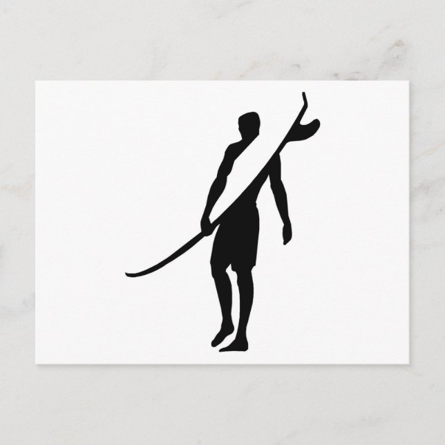 Cartão Postal surfista1 (Frente)