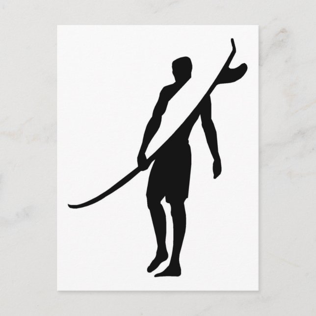 Cartão Postal surfista1 (Frente)