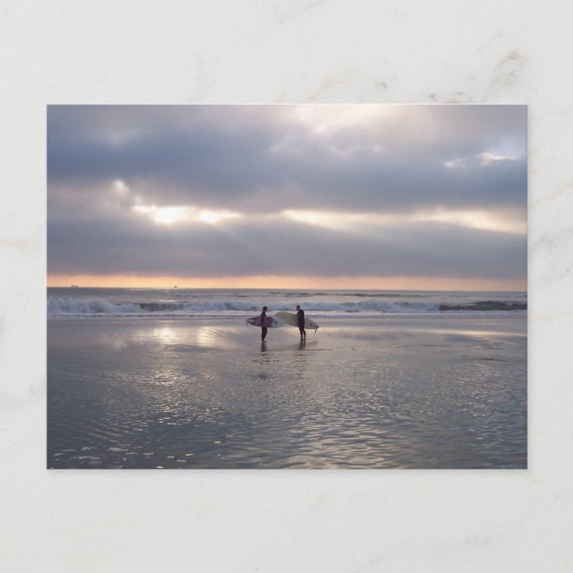 Cartão Postal Surfistas (Frente)