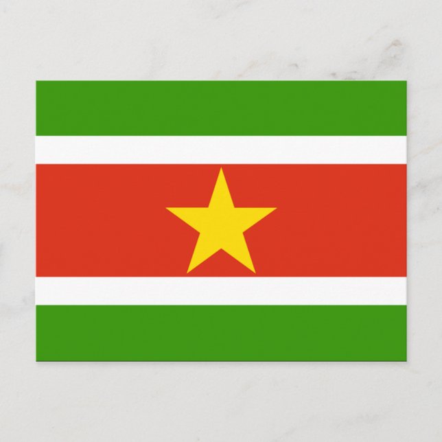 Cartão Postal Suriname (Frente)