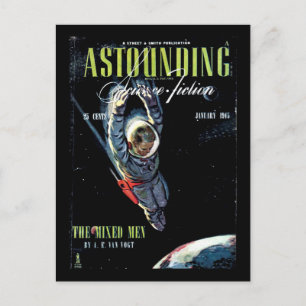 Cartão Postal Surpreendente Ficção Científica_ Janeiro de 194