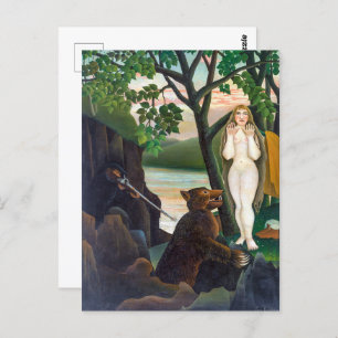 Cartão Postal Surpresa desagradável   Henri Rousseau  