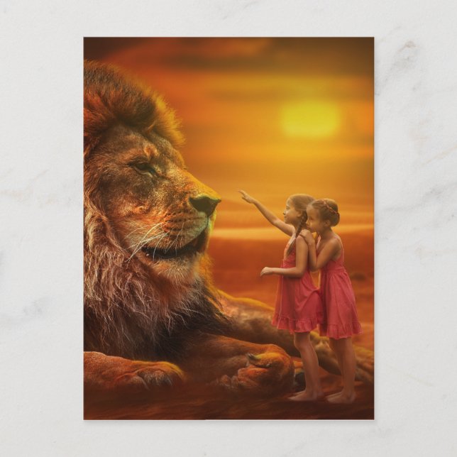 Cartão Postal Surreal Fantasy (Frente)