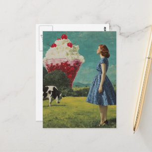 Cartão Postal Surreal Sweet Treat