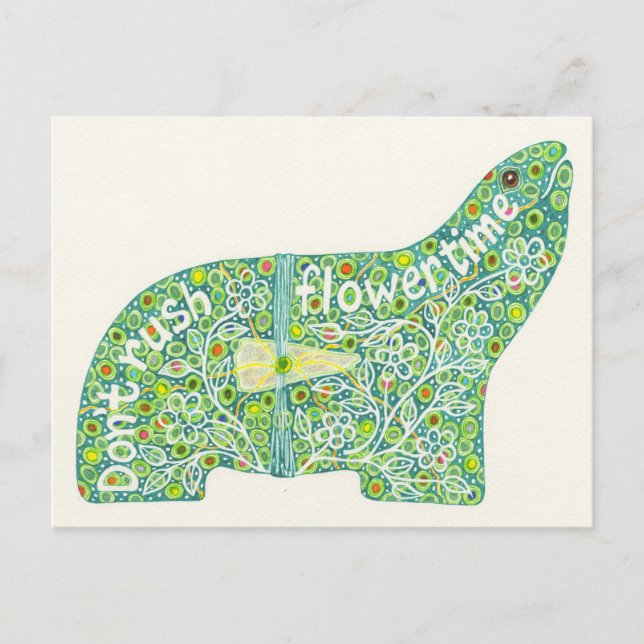 Cartão Postal Survivors' Hub nº 7: Flowertime (Frente)