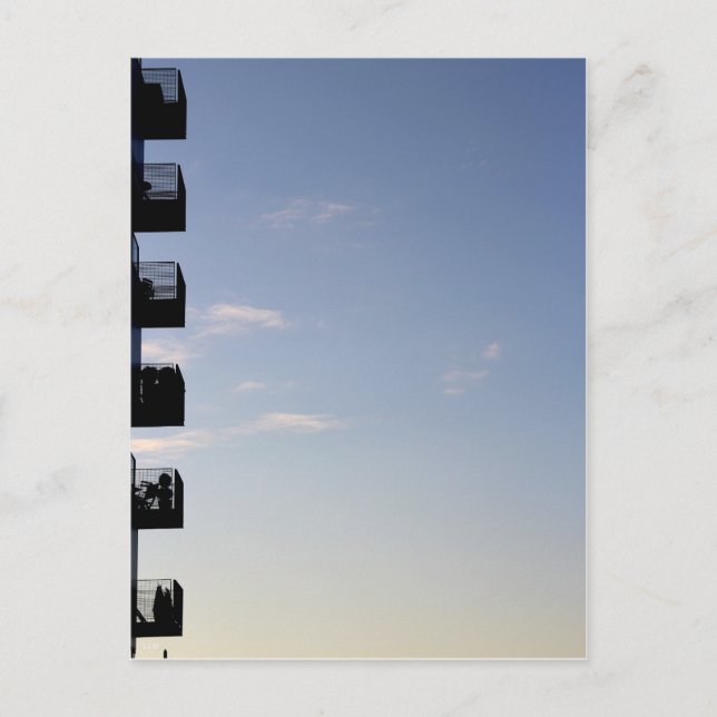 Cartão Postal Suspendu, Nantes (Frente)