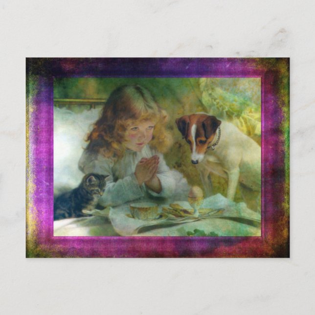 Cartão Postal Suspense, Grunge Digital Art (Frente)