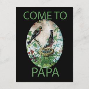 Cartão Postal Sustentando o Bando: Capturando o Nurturando o Par