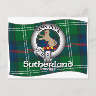 Cartão Postal Sutherland Clan