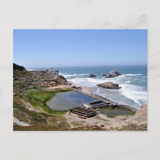 Cartão Postal Sutro Baths, São Francisco, CA (Frente)