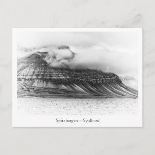 Cartão Postal Svalbard Landscape
