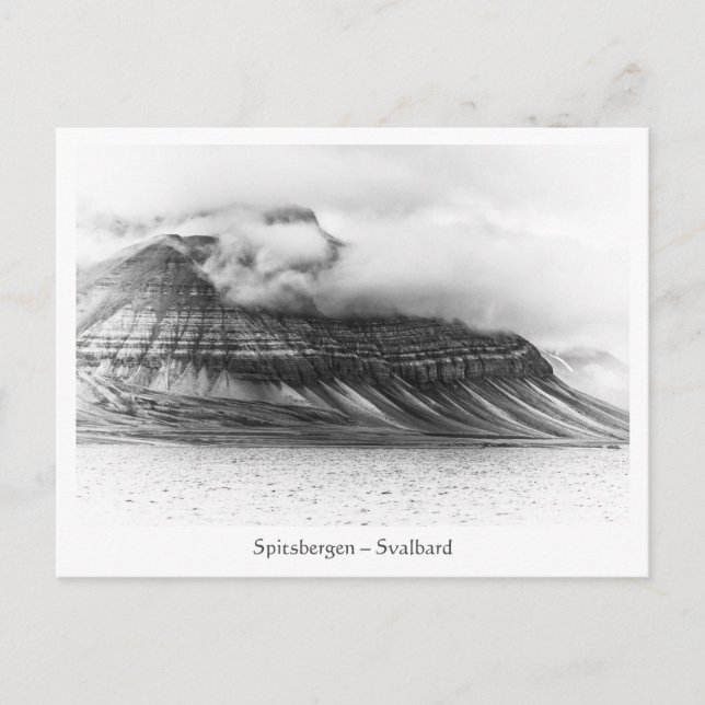 Cartão Postal Svalbard Landscape (Frente)