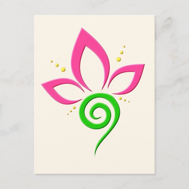 Cartão Postal Swan Mágico durante um Chá de Verão (Frente)