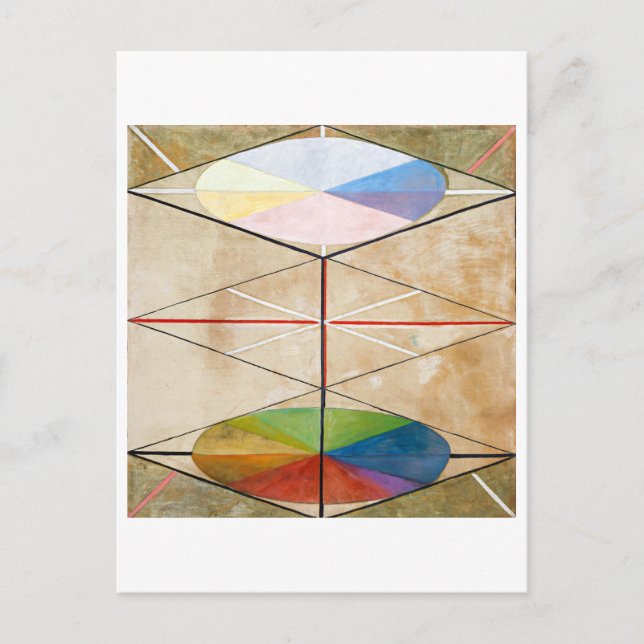 Cartão Postal Swan No. 23 | Hilma af Klint | (Frente)