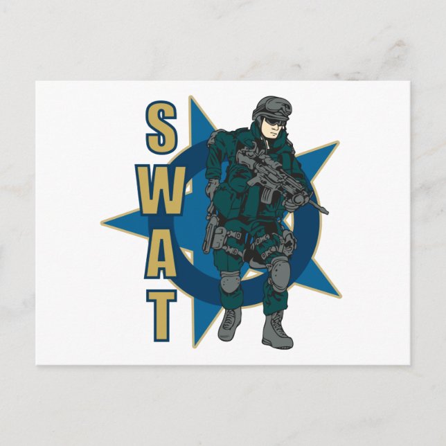 CARTÃO POSTAL SWAT (Frente)