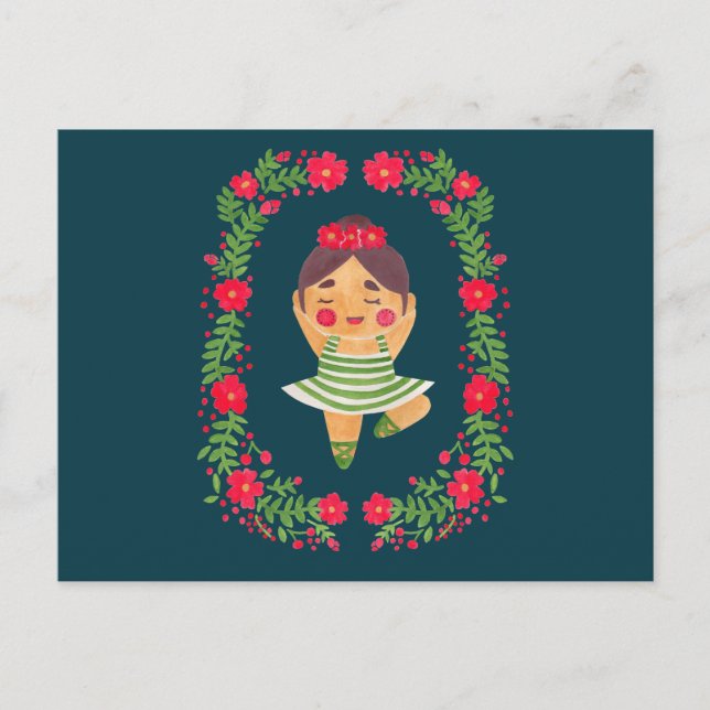 Cartão Postal Sweet Ballerina (Frente)