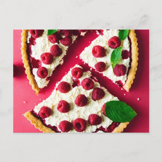 Cartão Postal Sweet Tart, Dessert, Pós-cruzamento (Frente)