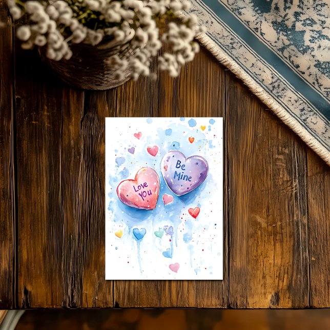 Cartão Postal Sweetheart Saudações: Dia de os namorados (Criador carregado)