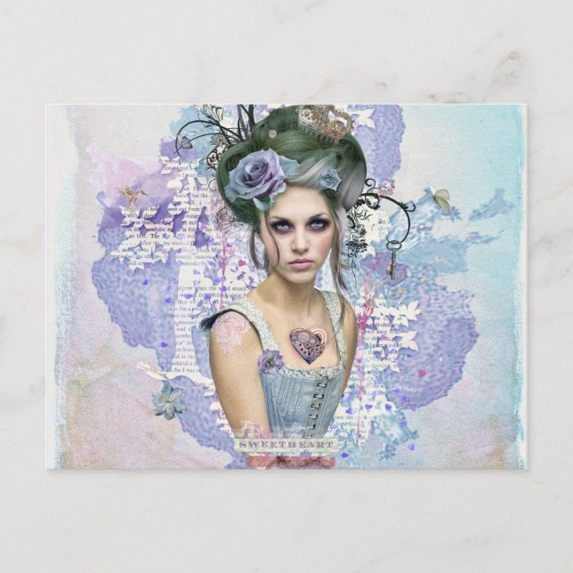 Cartão postal Swetheart (Frente)