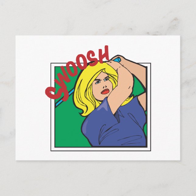 Cartão Postal Swoosh (Frente)