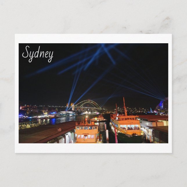 Cartão Postal Sydney (Frente)