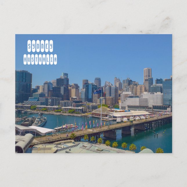 Cartão Postal Sydney (Frente)