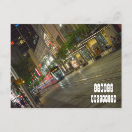 Cartão Postal Sydney à Noite