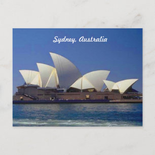 Cartão Postal Sydney Austrália Opera House