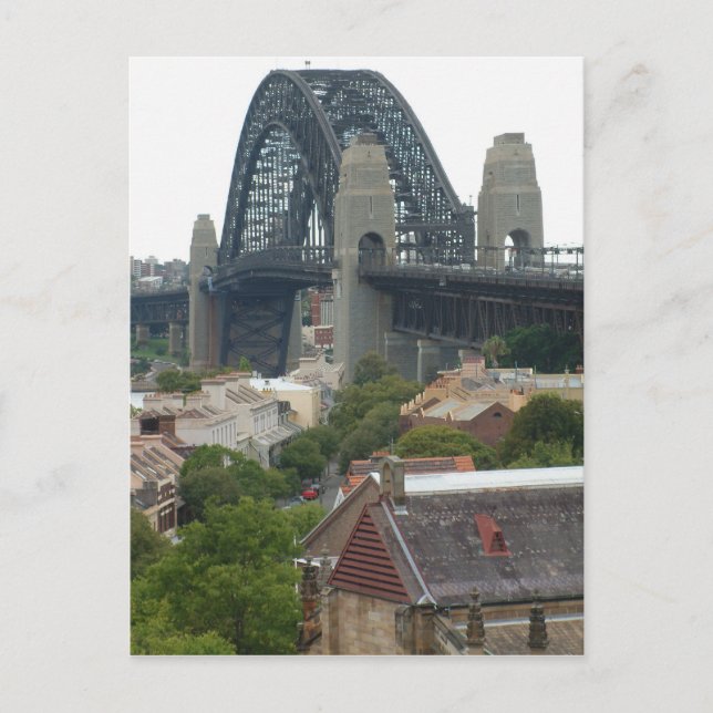 Cartão Postal Sydney, Austrália. Ponte Harbor. (Frente)
