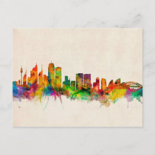 Cartão Postal Sydney Austrália Skyline Cityscape