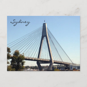 Cartão Postal sydney da ponte anzac