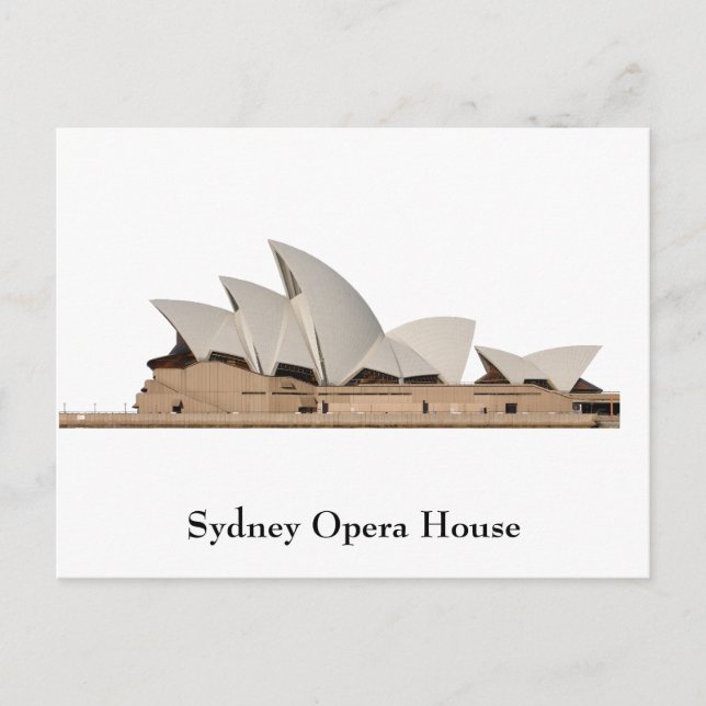 Cartão postal: Sydney Opera House: (Frente)