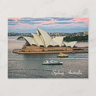 Cartão Postal Sydney Opera House - Sydney, Austrália Cartão-po