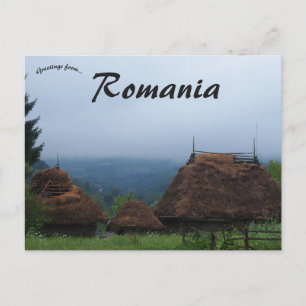 Cartão Postal Syhot Marmaroski Romênia